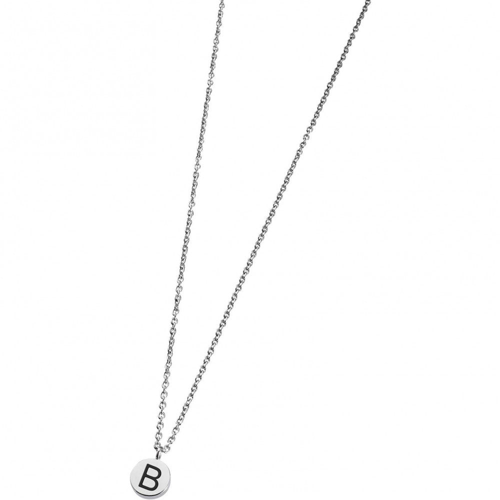 18cn028b Collana con lettera "B"