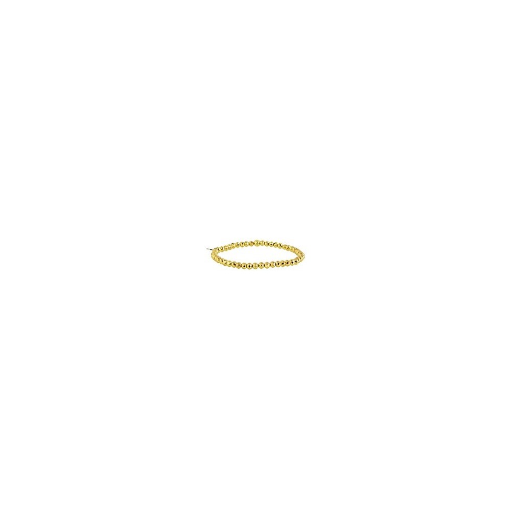 18br101lg Bracciale elastico pepite 6mm