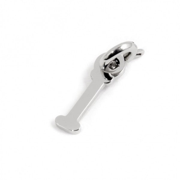18ch085-i Charm lettera "I"