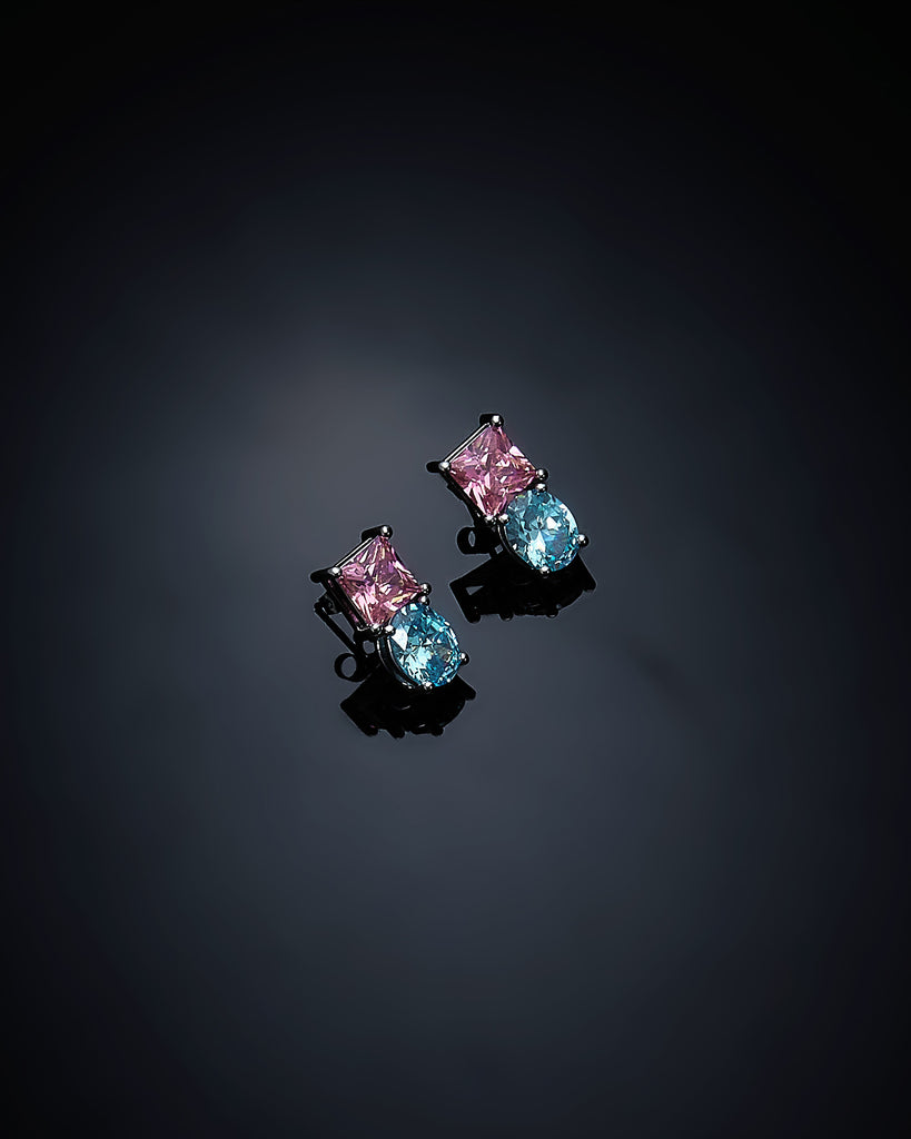 J19AVS04 Orecchini Princess Rainbow