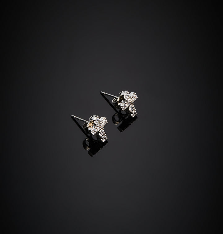 Orecchini Bold Cross - Gioielleria Fondente