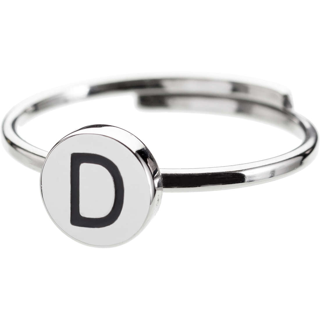 Anello  con lettera  "D" - Gioielleria Fondente