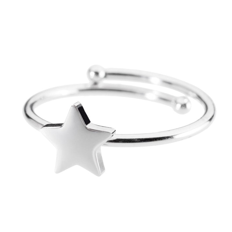 18an021 Anello con stella