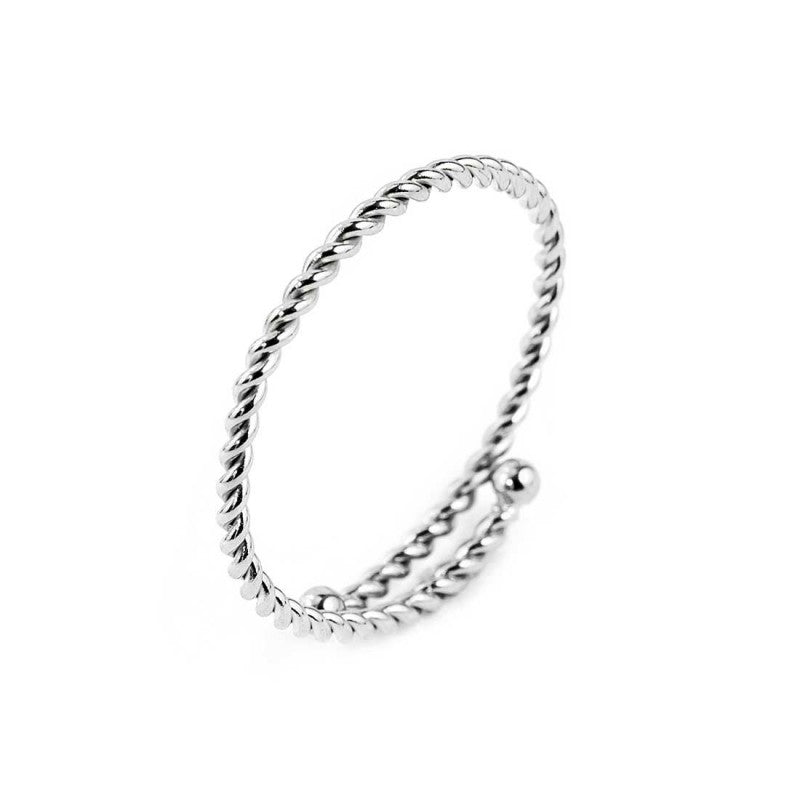 18an093 Anello ritorto
