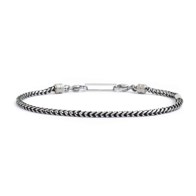 Bracciale catena fishbone 2,7mm - Gioielleria Fondente