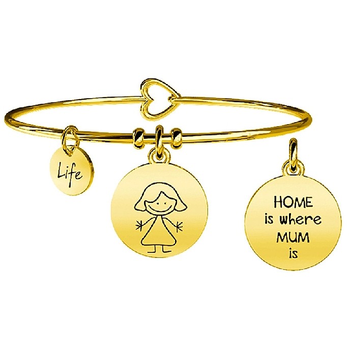 231565 Bracciale Family "Home is where mum is"