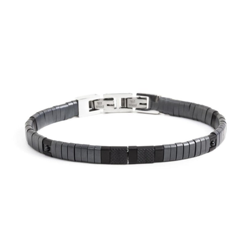 Bracciale ematite satinata - Gioielleria Fondente