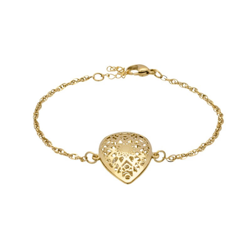 2br0030g Bracciale goccia con cristalli