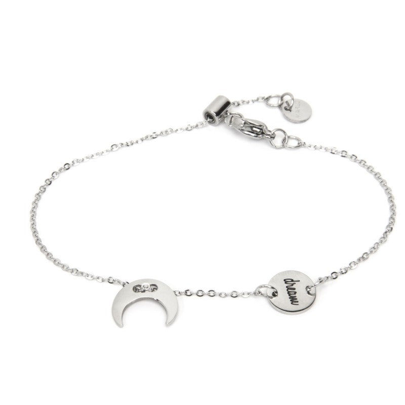 18br124 Bracciale luna dream con regolatore
