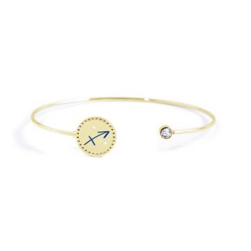 18br154g Bracciale rigido "Sagittario"