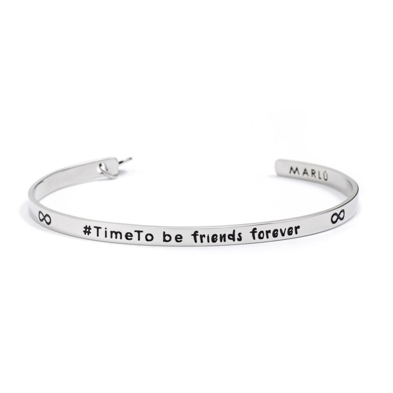 18br106 Bracciale rigido be friends forever