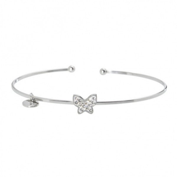 18BR097 BRACCIALE RIGIDO FARFALLA
