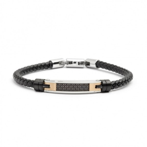 4br1811nr Bracciale con targa