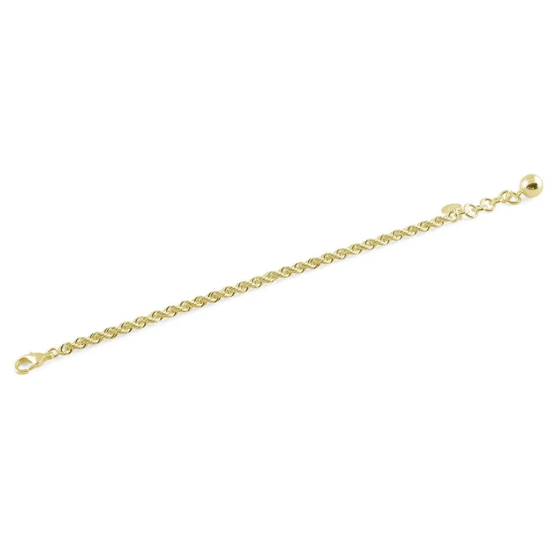 Bracciale in bronzo dorato 1591 Unoaerre da donna modello funetta