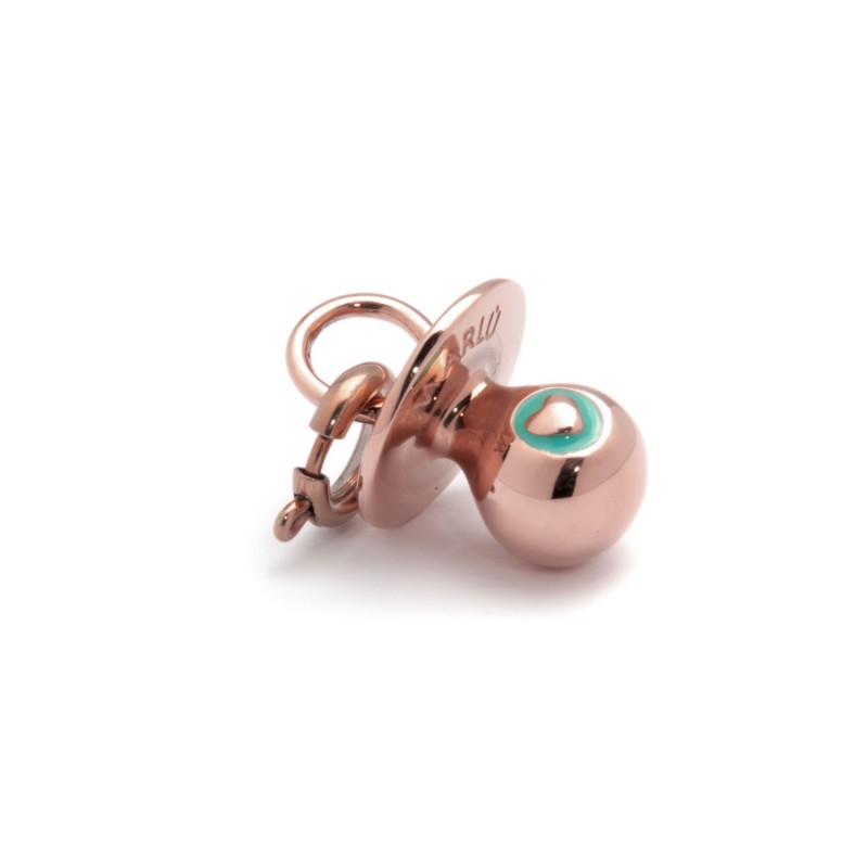 21ch002r-a Charm ciuccio rosè azzurro