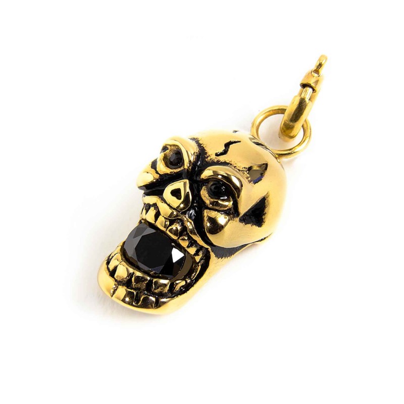 33ch0009g Charm teschio