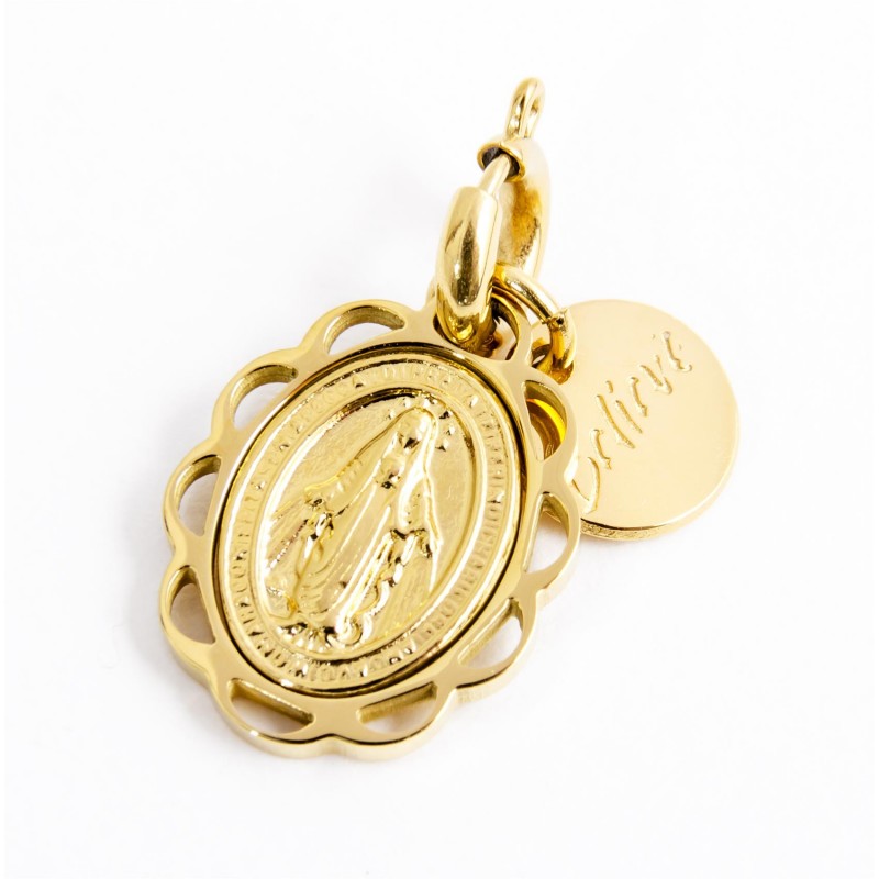 33ch0004g Charm madonna cornice