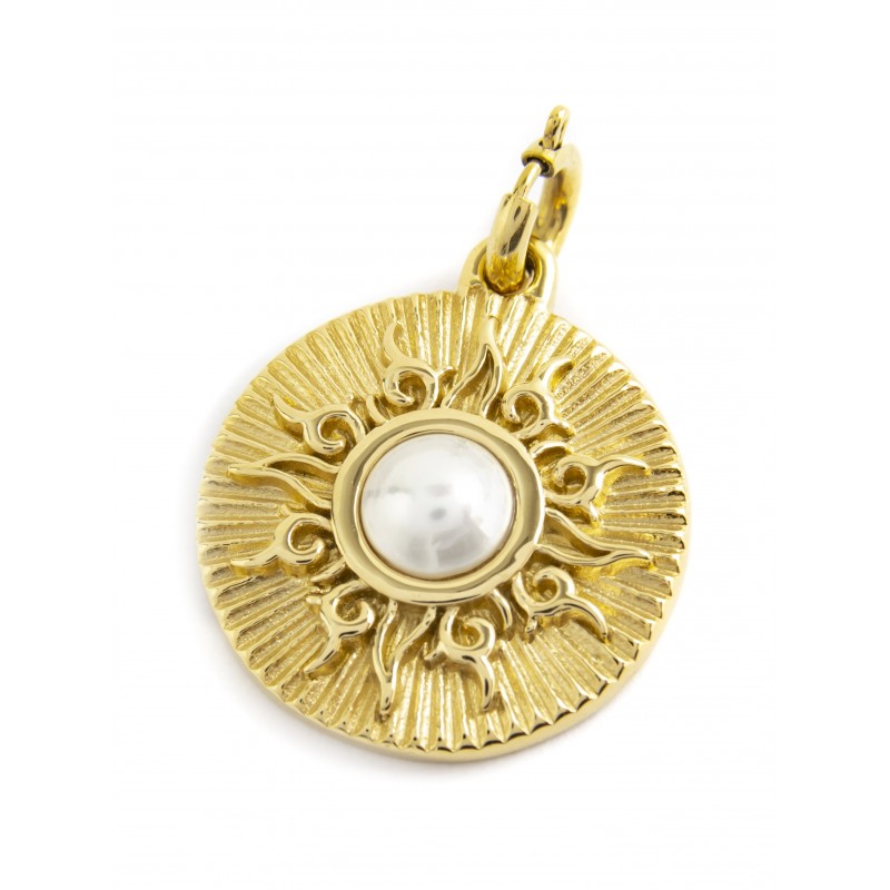 33ch0028g Charm sole con perla
