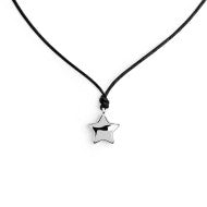 Collana cordino con stella