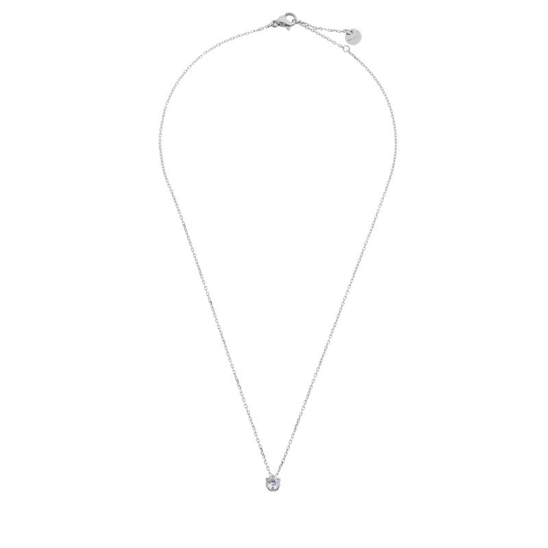 5cn0066-4 Collana con solitario