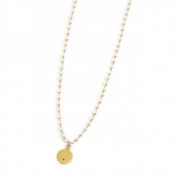 COLLANA CON PENDENTE ALBERO DEI VALORI - Gioielleria Fondente