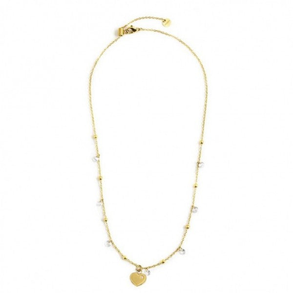 15CN039G-W COLLANA CON PENDENTE CUORE