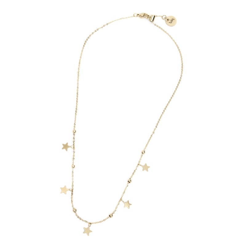 18co012g Collana stelle lucky