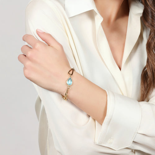 Bracciale Joya goccia azzurra 2825