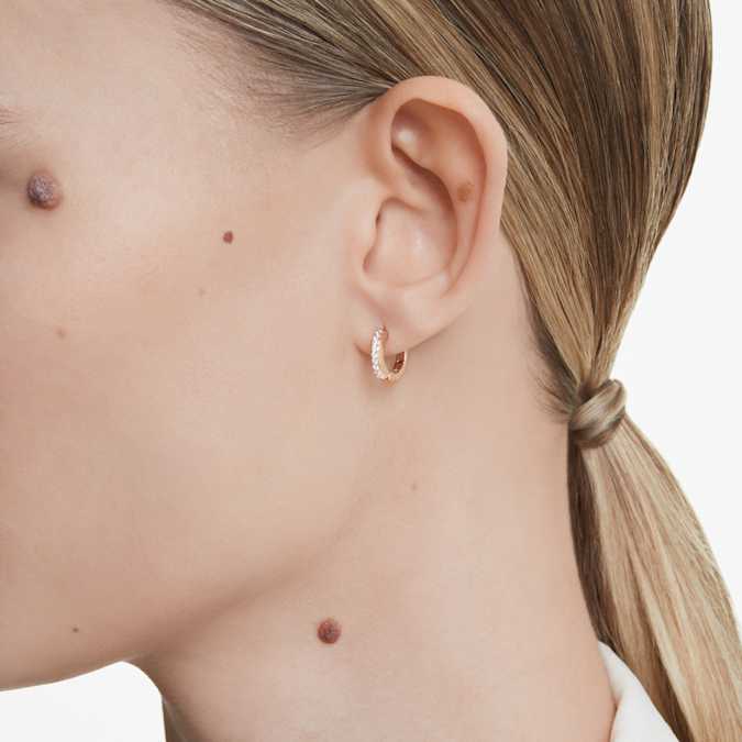 Orecchini a cerchio Matrix