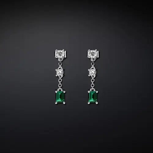 Orecchini Emerald - Gioielleria Fondente