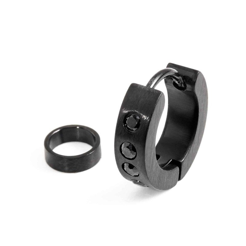 Orecchino a cerchio 14mm con anello per charm