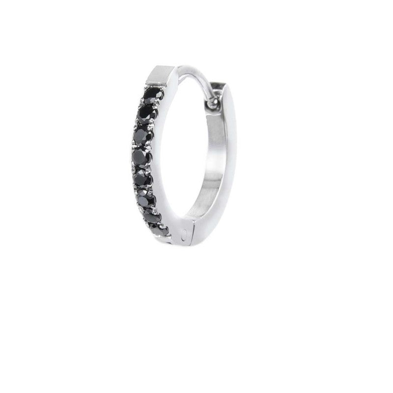 Orecchino a cerchio 1,6cm con zirconi