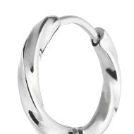 Orecchino a cerchio ritorto 1,5 cm