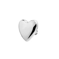 Orecchino a lobo cuore