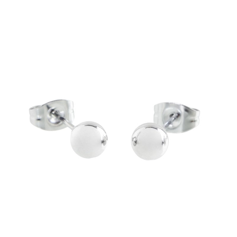 5or0040-6 Orecchino lobo con sfera