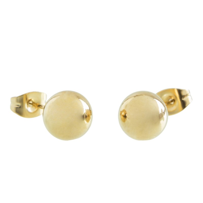 5or0040g-8 Orecchino lobo con sfera