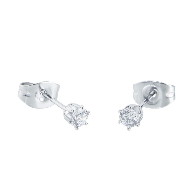 5or0041-3 Orecchino lobo con zircone