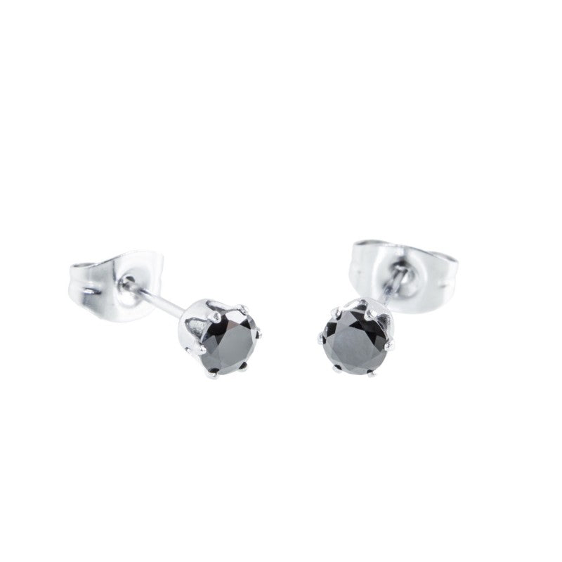 5or0041n-4 Orecchino lobo con zircone