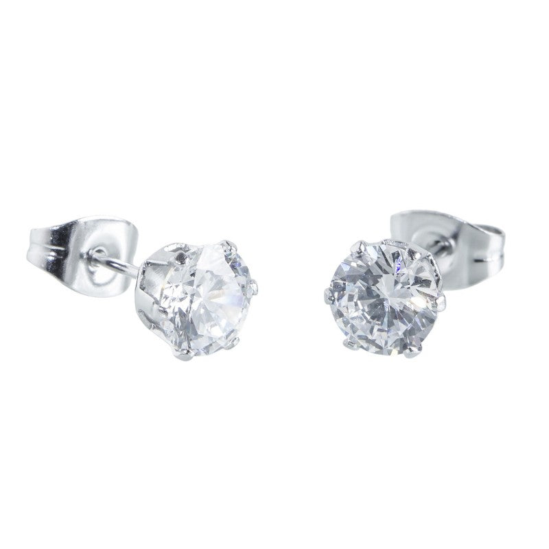 5or0041-6 Orecchino lobo con zircone