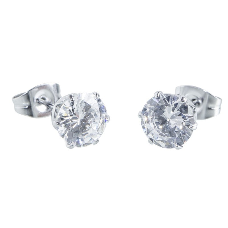 5or0041-7 Orecchino lobo con zircone