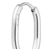 Orecchino ovale 1,7 cm
