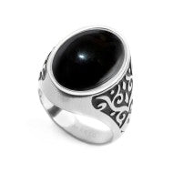 Piastrina ovale in pietra changy