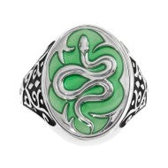 Piastrina ovale serpente changy