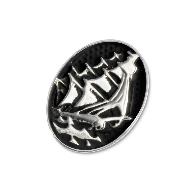 Piastrina ovale veliero changy