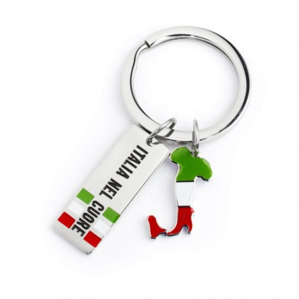 22pc002 Portachiavi "Italia nel cuore"