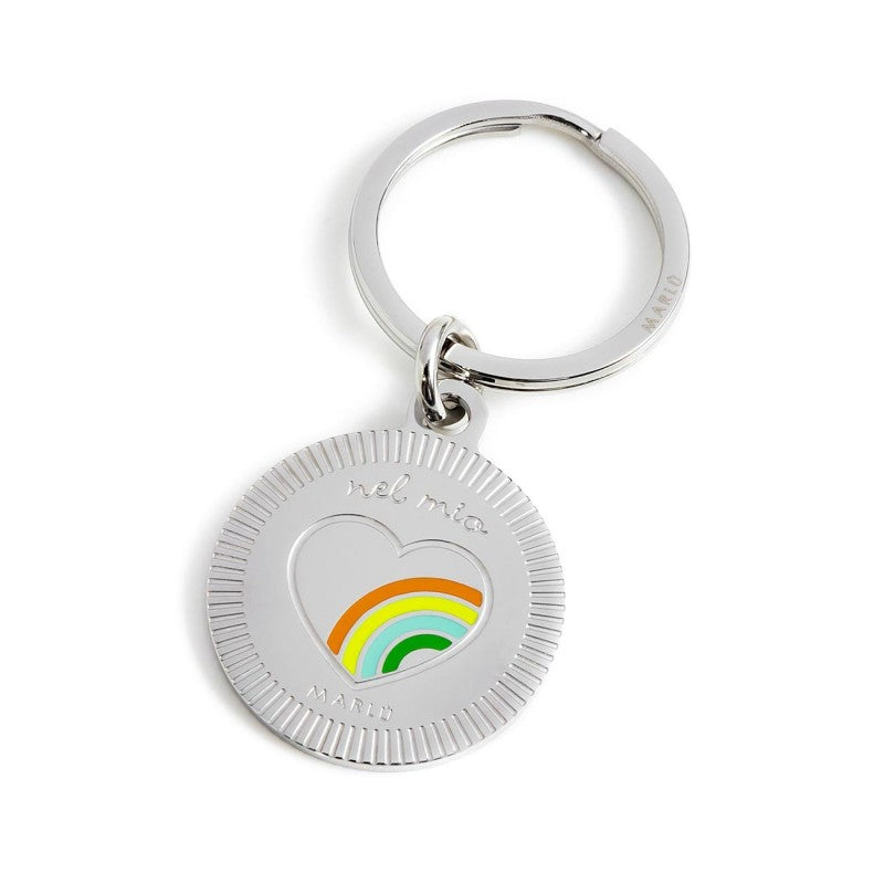 15pc017 Portachiavi tondo grazie di cuore