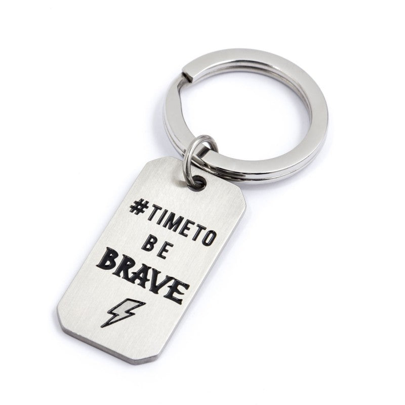18pc002 Portachiavi be brave