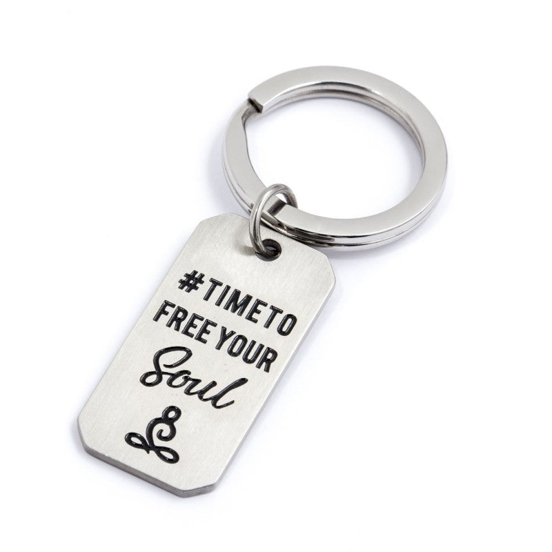 18pc003 Portachiavi free your soul